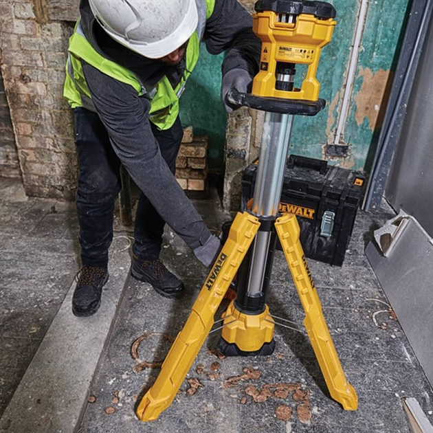 Ліхтар світлодіодний акумуляторний DeWalt 18 В XR Li-Ion 1000/30000 Лм (DCL079) - зображення 7