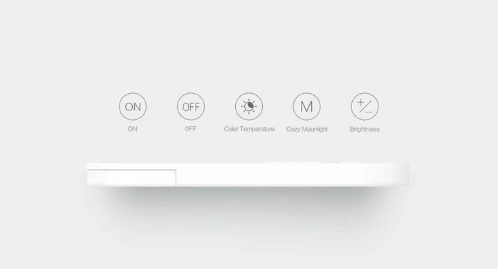 Pilot Bluetooth Yeelight remote control (YLYK01YL) (6924922202141) - obraz 3