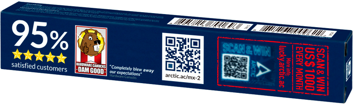 Pasta termoprzewodząca Arctic MX-2 8 g (ACTCP00004B) - obraz 3