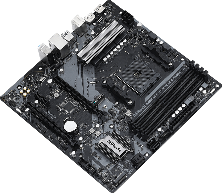 Płyta główna ASRock A520M Phantom Gaming 4 (sAM4, AMD A520, PCI-Ex16) - obraz 3