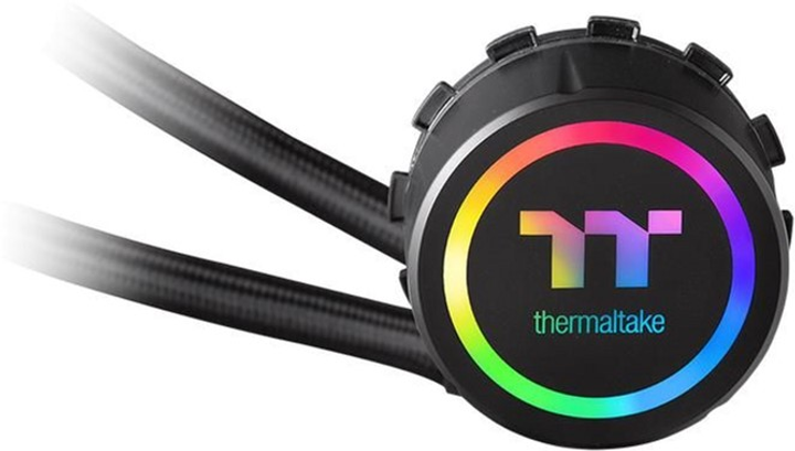 Chłodzenie wodne Thermaltake Floe Riing RGB 360 TT Premium Edition (CL-W158-PL12SW-A) - obraz 2