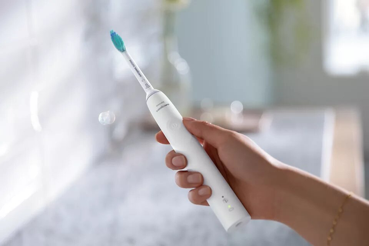 Szczoteczka elektryczna PHILIPS Sonicare 3100 series HX3673/13 - obraz 4
