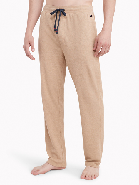 Пижамные брюки мужские хлопковые Tommy Hilfiger 595426589 XL Бежевые ...