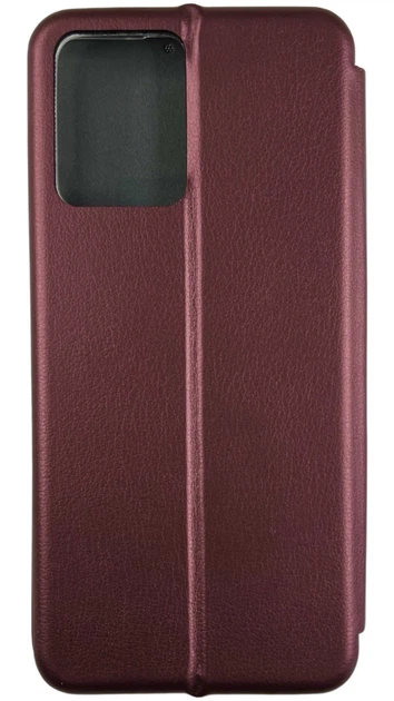 Чехол-книжка Elegant на Xiaomi Redmi Note 12 Pro бордовый - изображение 2
