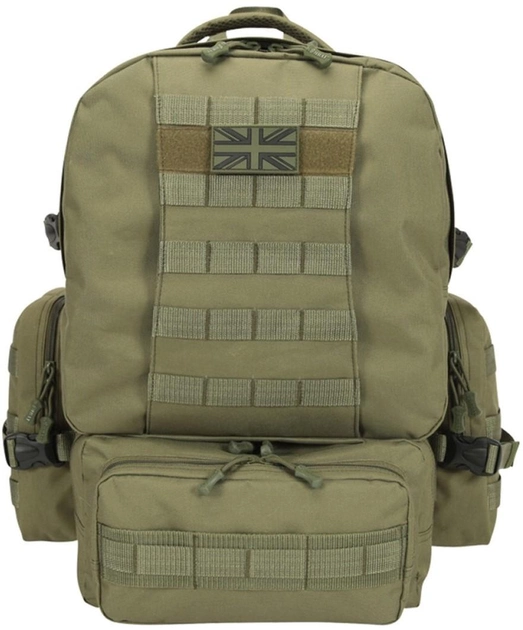 Рюкзак тактический KOMBAT UK Expedition Pack Оливковый 50 л (kb-ep51-olgr) - изображение 2