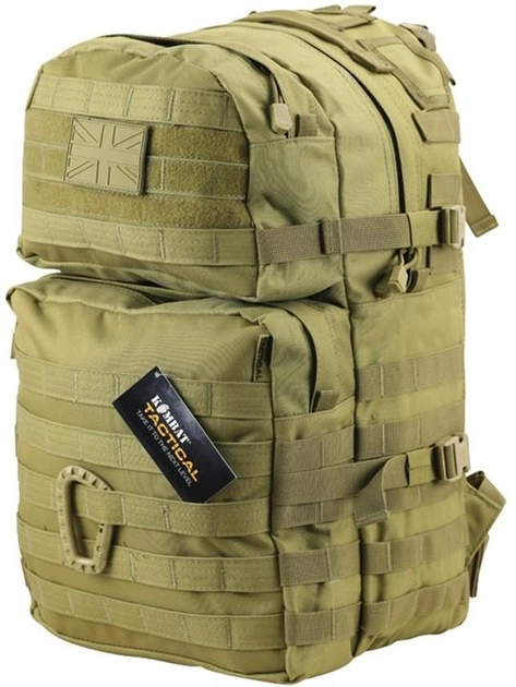 Рюкзак тактический KOMBAT UK Medium Assault Pack Койот 40 л (kb-map-coy) - изображение 1