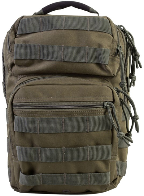 Рюкзак тактический однолямочный KOMBAT UK Mini Molle Recon Shoulder Bag Оливковый 10 л (kb-mmrsb-olgr) - изображение 2