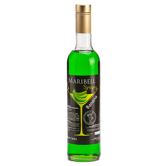 Купить Сироп, ТМ "Maribell" Зеленый банан, 700 мл – ROZETKA. Выгодная ...