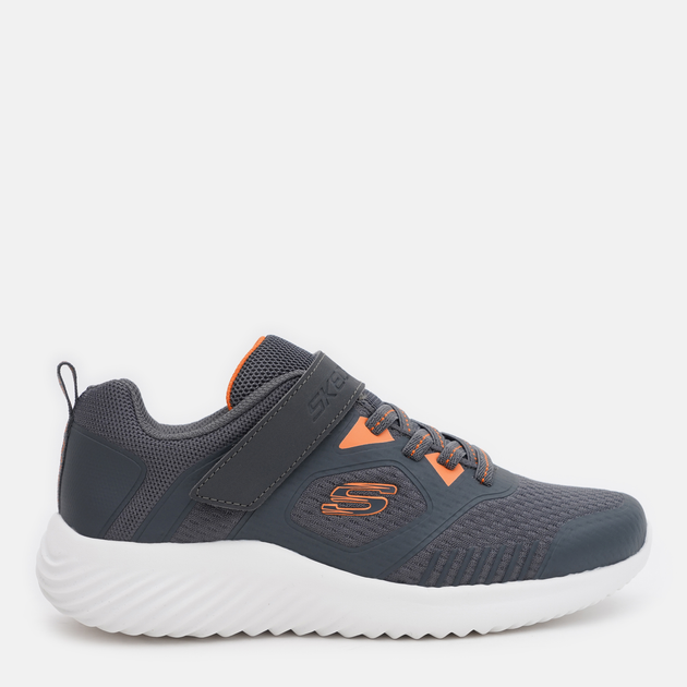 Детские кроссовки для мальчика Skechers Bounder KM4339 30 Серые ...