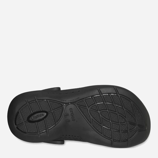 Chodaki męskie Crocs LiteRide 360 206708-060 46-47 (M12) 30 cm Czarne (191448673397) - obraz 5