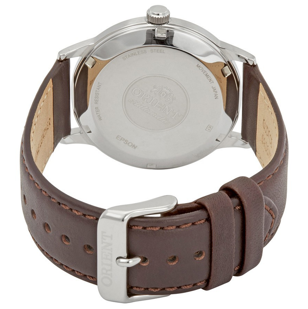 Мужские часы ORIENT FAC0000EW0 Серебро\Коричневый - изображение 3