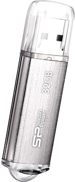 Pendrive Silicon Power Ultima II I-Series 32GB Silver (SP032GBUF2M01V1S) - obraz 1