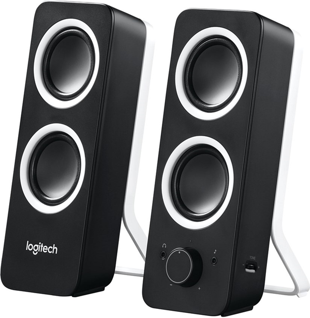 System akustyczny Logitech Multimedia Speaker Z200 Midnight Black (980-000810) - obraz 1