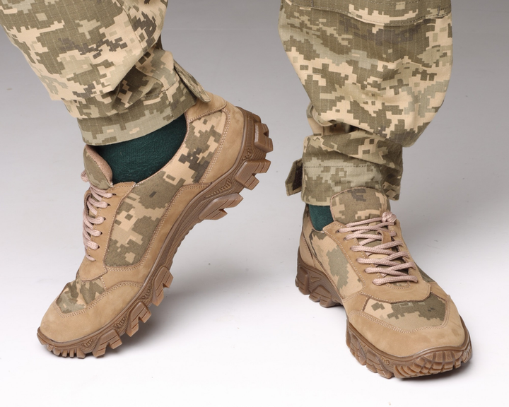 Тактические кроссовки военные пиксель, размер 45 - изображение 2