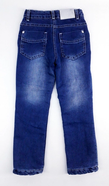 Зимові джинси дитячі Sani 12579 110см(р) т.синій