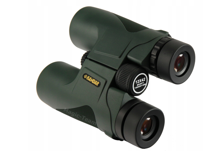 Бінокль&nbsp;Kandar Зелений 12x42 12 x 42 mm&nbsp;мисливський нічний - зображення 3