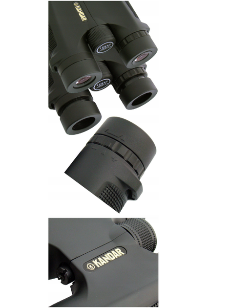 Бінокль&nbsp;Kandar Зелений 12x42 12 x 42 mm&nbsp;мисливський нічний - зображення 5
