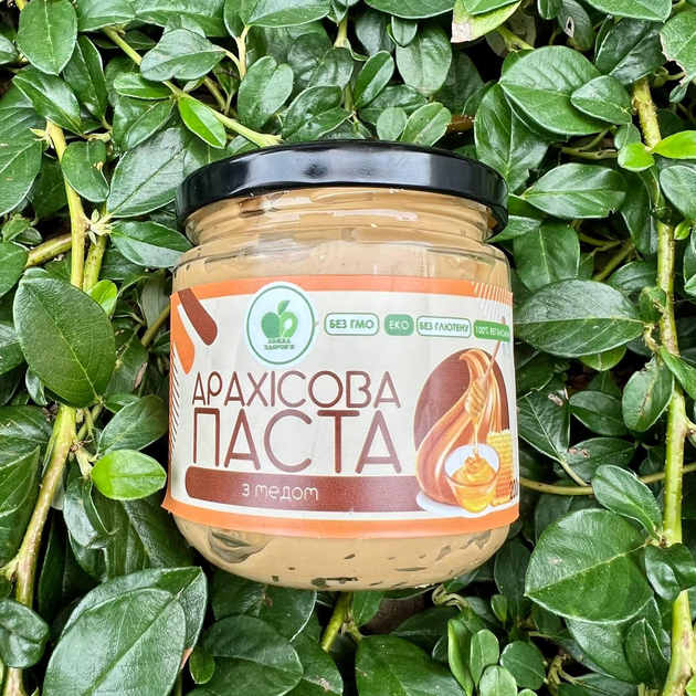 Паста Арахисовая "Ложка Здоровья" классическая с Медом 500 г Ореховая ...