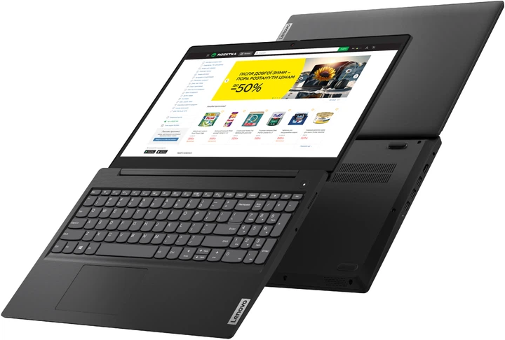 Ноутбук Lenovo IdeaPad 3 15IML05 (81WB011GRA) Business Black