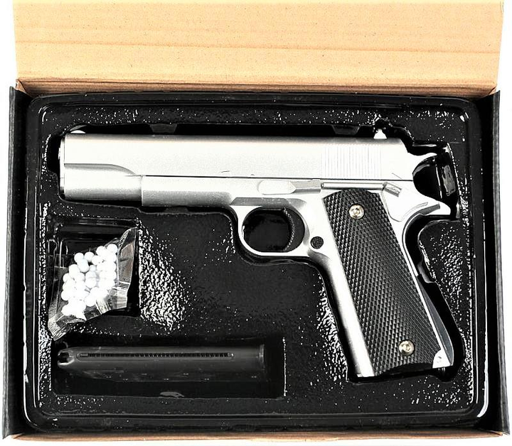 Страйкбольний пістолет Galaxy Colt M1911 Classic (G13S ) - изображение 2