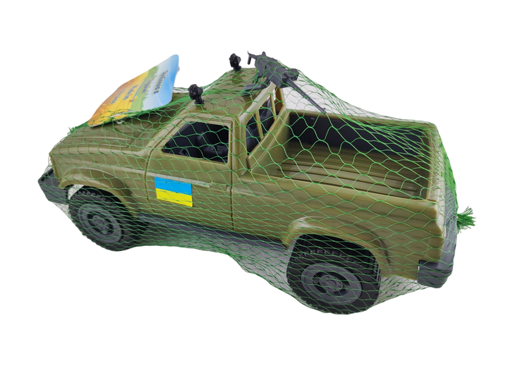 Машинка іграшкова Джип, Пікап Військовий, Хакі, OrionToys, 26см