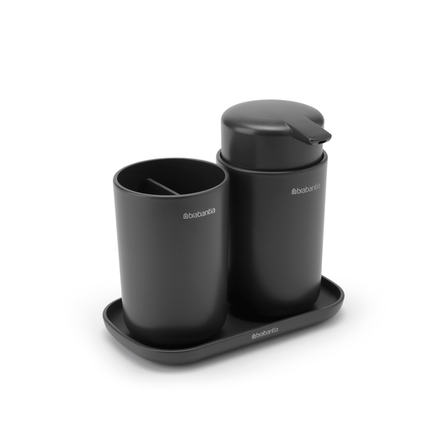 Набір аксесуарів для ванної кімнати Brabantia ReNew 3 пр. 14,8x16,8x9,7 см (280368) - зображення 3