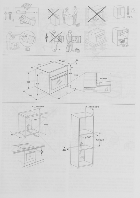 Piekarnik elektryczny Whirlpool OAS KC8V1 BLG - obraz 16