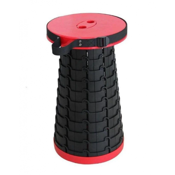 Стул складной туристический 47 см Telescopic stool Раскладной телескопический стул для пикника, рыбалки f562 - изображение 4