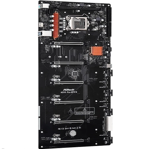 Материнская плата ASRock H510 Pro BTC+ 1200/H510 DDR4 6x PCIex16 HDMI ...