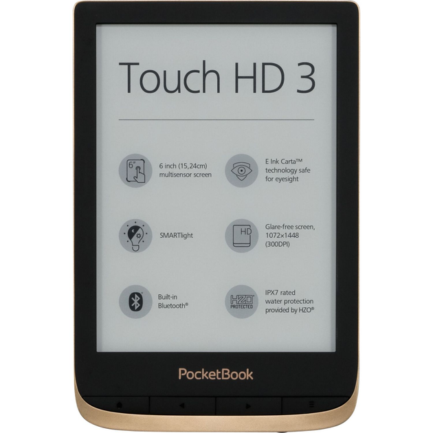 Електронна книга PocketBook 632 Touch HD3 Copper (PB632-K-WW) – фото ...
