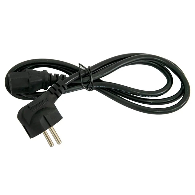 Кабель до блока живлення CEE 7/7-C13 10A/250V 1.2м шнур живлення до ПК/УПС (VS7005871) - изображение 4