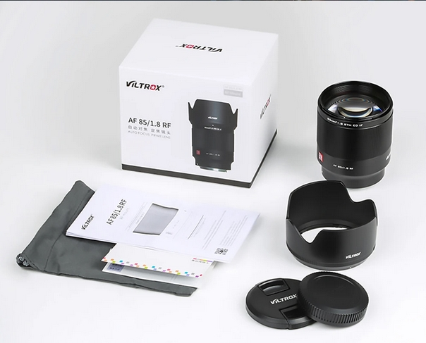 Об'єктив VILTROX AF 85/1.8 RF STM ED IF (AF 85/1.8 RF) (автофокус - байонет EOS RF) - зображення 6
