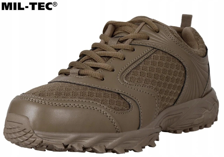 Спортивні кросівки взуття демісезонне Mil-Tec ортопедичні 40 Койот із водостійкого синтетичного шкіряного покриву 3D дихаюча сітка повсякденні - зображення 2