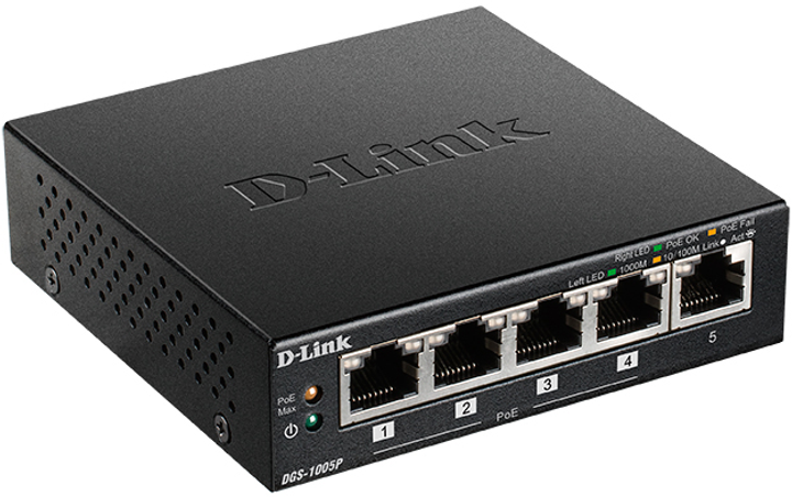 Switch D-Link DGS-1005P - obraz 2