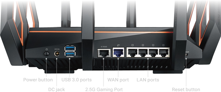Router Asus ROG Rapture GT-AX11000 - obraz 7