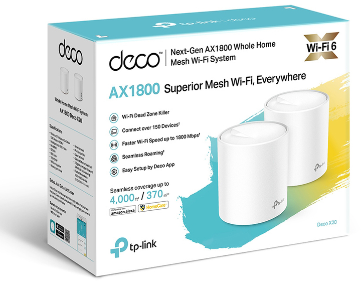 Router TP-LINK Deco X20 (2 szt.) - obraz 6