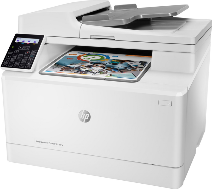 Urządzenie wielofunkcyjne HP Color LaserJet Pro M183fw with Wi-Fi (7KW56A) - obraz 3