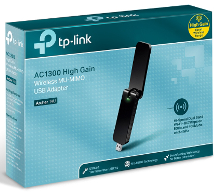 Adapter TP-LINK Archer T4U V3 - obraz 5