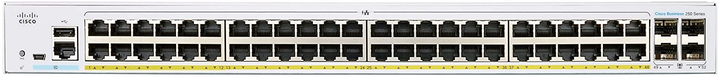 Комутатор Cisco CBS250-48PP-4G-EU - зображення 1