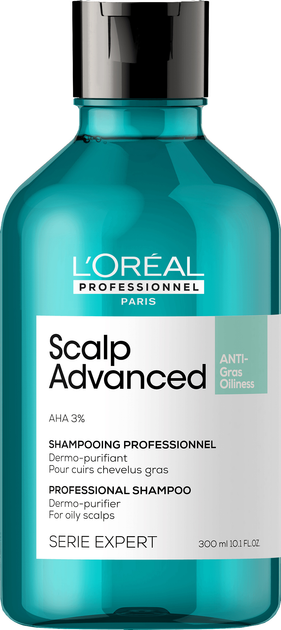 Акція на Професійний очищуючий шампунь L'Oreal Professionnel Serie Expert Scalp Advanced шампунь для схильного до жирності волосся 300 мл від Rozetka