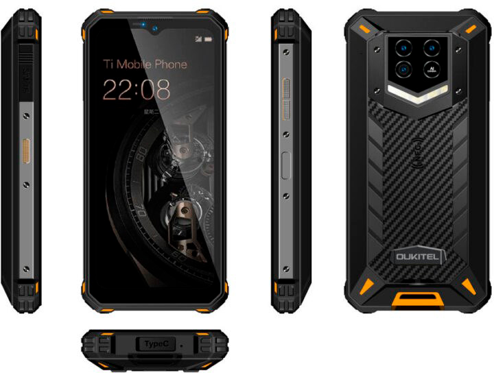 Мобільний телефон Oukitel WP15 8/128GB Black (TKOOUKSZA0056) - зображення 4