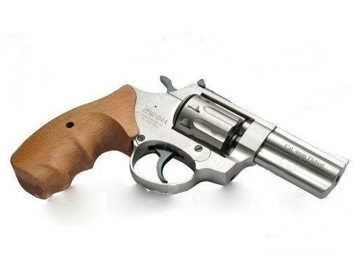 Револьвер під патрон Флобера Zbroia PROFI 3 (сатин, бук) - зображення 1