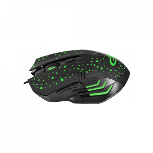 Мышка Esperanza MX212 Galaxy USB Black-Green (EGM212) – фото, отзывы ...