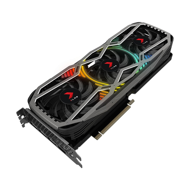 Відеокарта GeForce RTX 3070 8GB PNY XLR8 Gaming Revel Epic-X (VCG30708TFXPPB) Б/В - зображення 2
