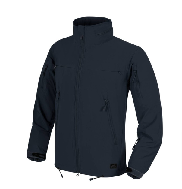 Куртка ветрозащитная Cougar QSA + HID Jacket Helikon-Tex Navy Blue XL Тактическая мужская - изображение 1