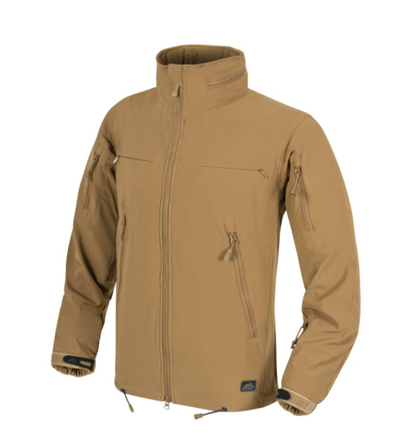 Куртка вітрозахисна Cougar QSA + HID Jacket Helikon-Tex Coyote XXL Тактична чоловіча - зображення 1