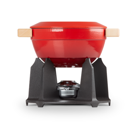 Набір для фондю Le Creuset Tradition de Luxe Cerise (60612000602460) - изображение 4