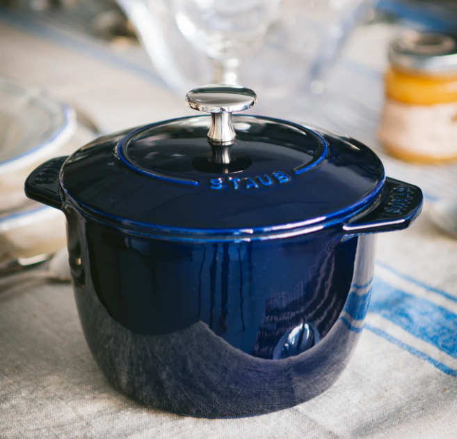 Рисоварка Staub Cast Iron 1,7 л темно-синяя (11721691) - изображение 6