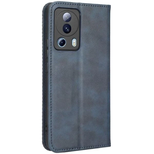 Чехол Deexe Retro Style для Xiaomi 13 Lite - Blue - изображение 6