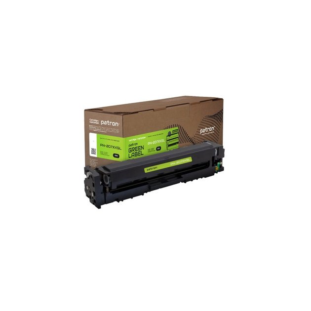 Картридж Patron HP 207X (W2210X) Green Label, black (PN-207XKGL) – фото ...